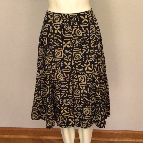 Jones New York Signature Black and Caramel Skirt - Picture 4 of 8